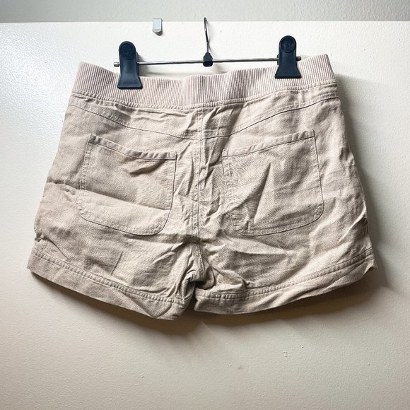 Love Tree | Elastic Waist with Front Tie Short | S | Tan | L26854PJ | SampleSale - Picture 4 of 4